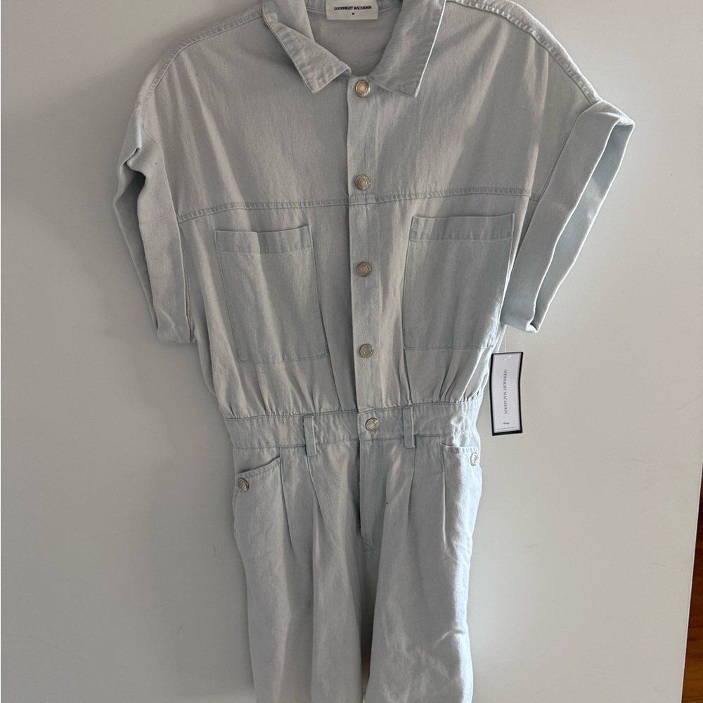 Goodnight Macaroon Light Blue Jumpsuit